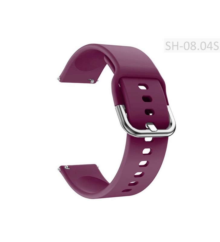 Pasek do smartwatch gumowy do zegarka SH-08.04S 18-22 mm