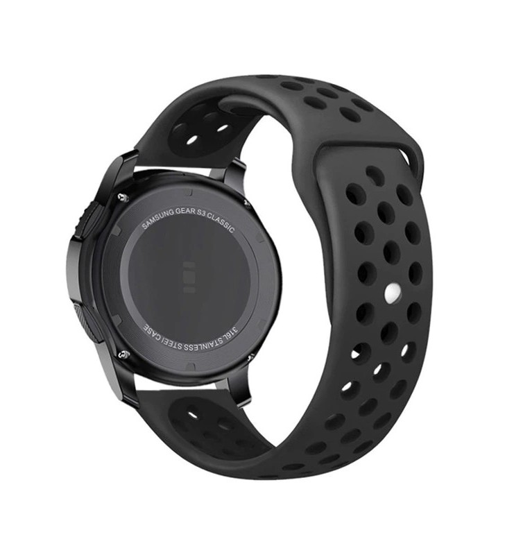 Pasek do zegarka Smartwatch Glaxy Watch Samsung gear szaro czarny