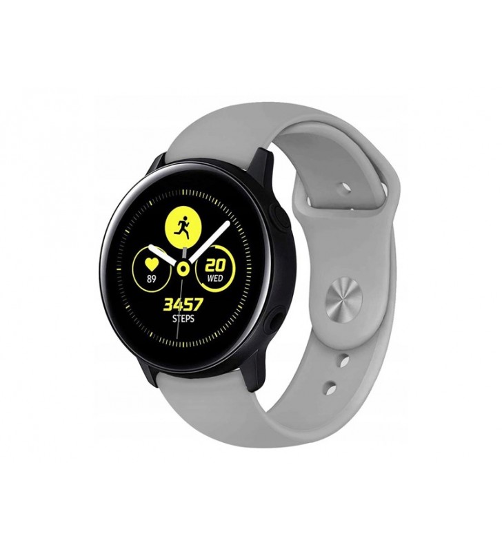 Pasek do zegarka Smartwatch Smartwatch  Samsung  Huawei Xioami Garmin szary