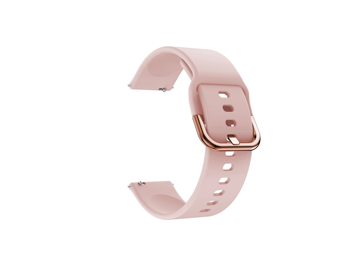 Pasek do smartwatch gumowy do zegarka T-077.13G 18-22 mm różowy