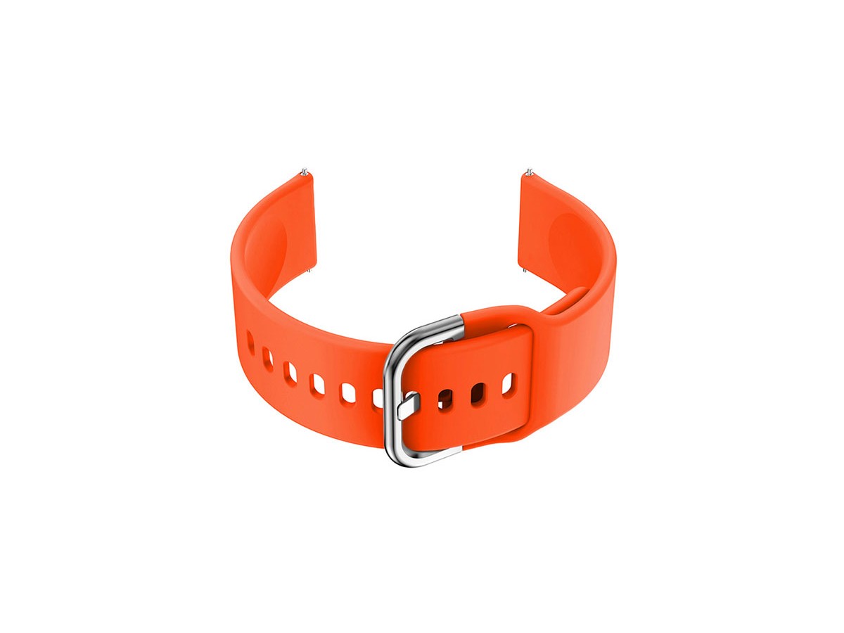 Pasek do smartwatch gumowy do zegarka T-077.12S 18-22 mm pomarańczowy