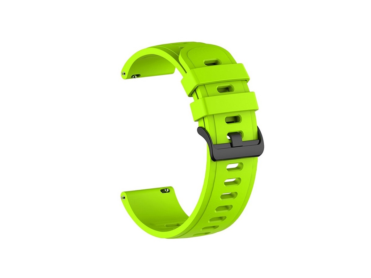 Pasek do smartwatch gumowy do zegarka uniwersalny TZ-019.11B zielony