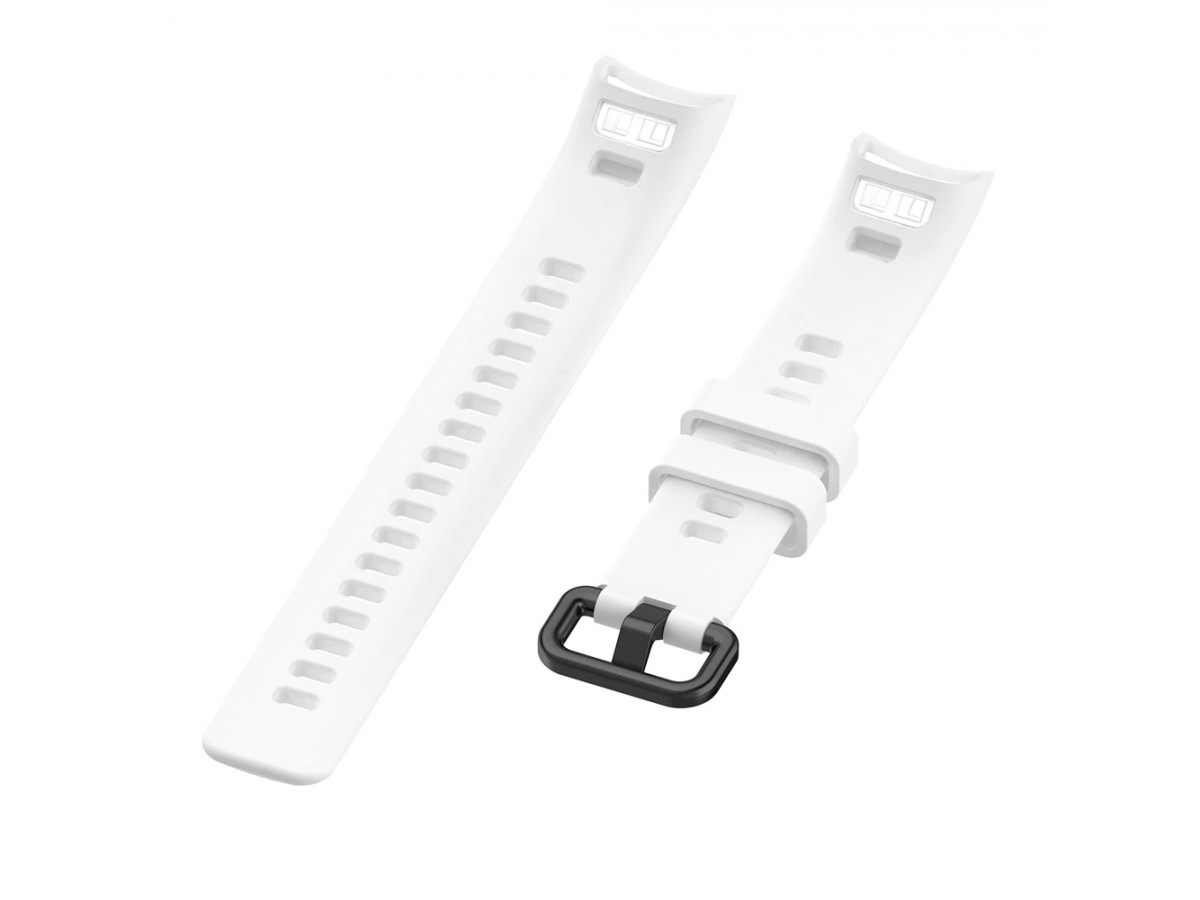 Pasek opaska silikonowa do smartwatch Honor Band 4/5 biała