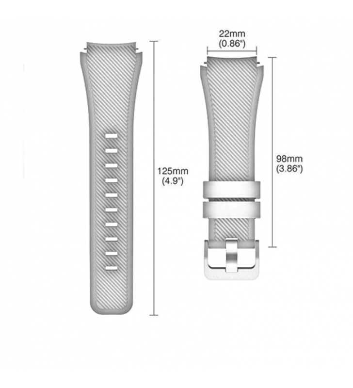 Pasek Smartwatch Samsung Watch 3 / Gear 3 / Watch 46 green 22 mm