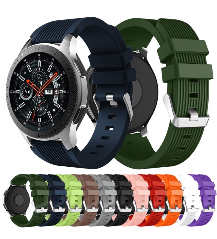 Pasek zamiennik Samsung Watch 3 / Gear 3,Watch 46,Huawei GT Active 22 mm